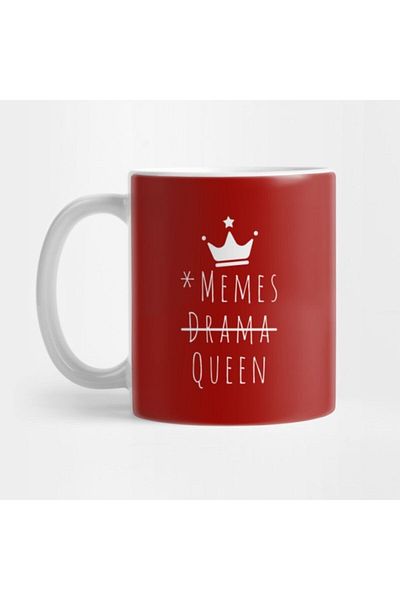TatFast كوب إصدار Drama Queen Memes، هدية، مهر، عرض