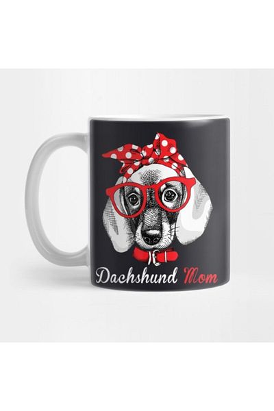 TatFast كوب Dachshund and Doxie Wiener Stylish Mothers Day - هدية ومهر وعرض