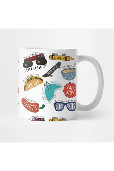 TatFast Vine Reference Sticker Pack Mug, Gift, Dowry, Presentation Holder