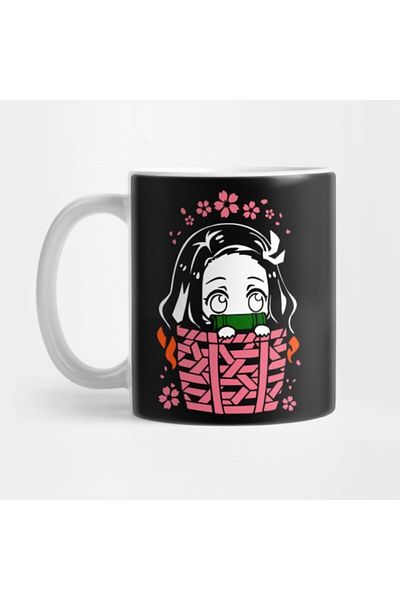 TatFast كوب لطيف Nezuko Chan، هدية، مهر، حامل عرض