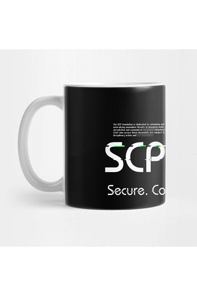 TatFast كوب بشعار Scp Foundation Console، هدية، مهر، حامل عرض