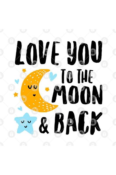 TatFast كوب Love You To The Moon And Back، هدية، مهر، عرض