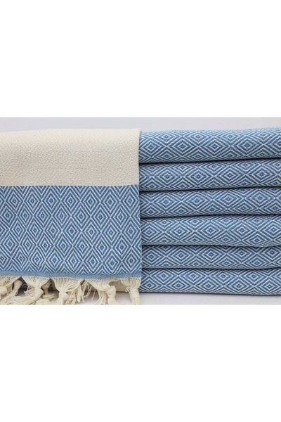 Fabric Box 100% bumbac natural - prosop de baie Diamond Peshtemal, prosop de plaja de baie turceasca