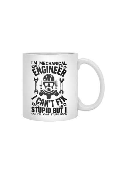 Fizello هدية ميكانيكية من Engineer Crafts، كوب أبيض، هدية، مهر، حامل عرض