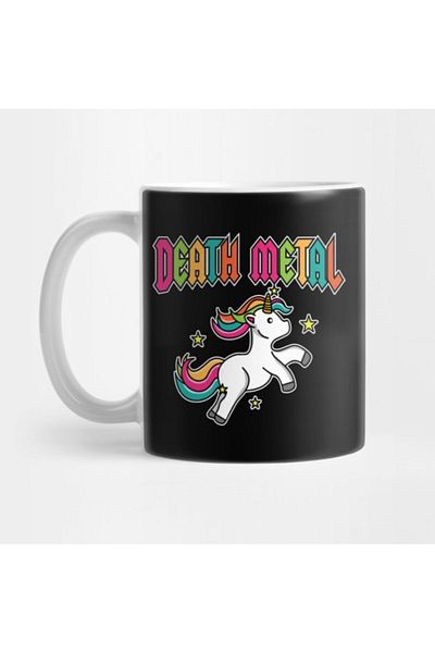 TatFast Rock Metal Unicorn Mug - for Gift and Presentation