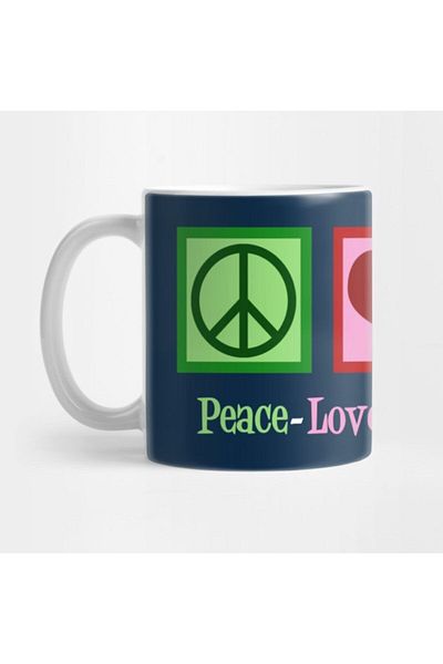 TatFast كوب Peace Love Engineering، هدية، مهر، عرض
