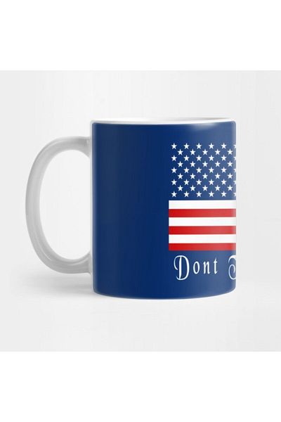 TatFast كوب Dont Tread-on Me Gadsen Flag، هدية، مهر، هدية