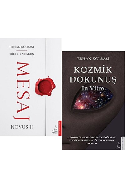 Destek Yayınları Mesaj - Novus 2 + Kozmik Dokunuş / Erhan Kolbaşı 2 Kitap Set