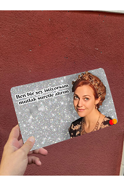 Ludios Hürrem ''Mutlak Surretle'' Büyük Boy DEV Kredi Banka Kartı Kılıfı (18X29)