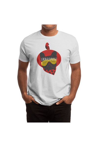 Fizello Το Frenchie Is Engaging The Summer - Ανδρικό/Γυναικείο Unisex Λευκό T-shirt