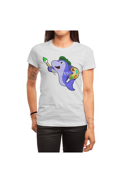 Fizello Μπλουζάκι γυμναστικής Dolphin Joker - Χρώμα και λεπτομέρεια Pincel