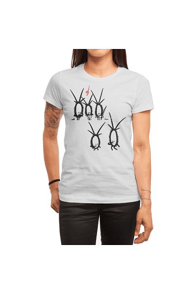 Fizello Tricou alb unisex cu model Capoeira