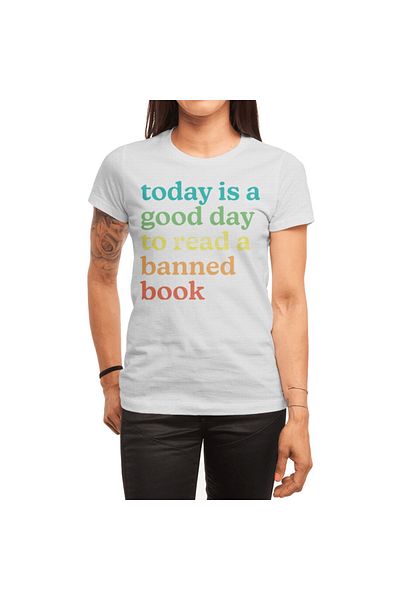Fizello Tricou pentru bărbați și femei - Today Is A Good Day To Read A Banned Book Tricou alb unisex