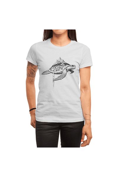 Fizello Λευκό μπλουζάκι Adventure Turtle Unisex