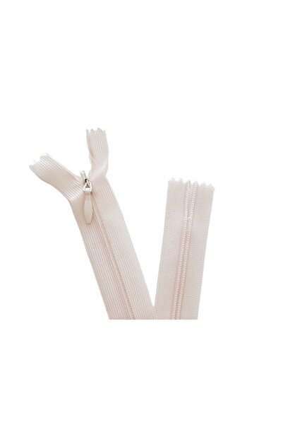 Bayar Kumaş 2 bucăți 60 cm crem deschis fermoar ascuns