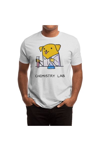 Fizello Chemistry Lab, Ανδρικό T-shirt, Γυναικείο T-shirt, Unisex Λευκό T-shirt
