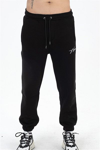 HYPERS Signature Μαύρο Ανδρικό Jogger Hooded Sweatpants