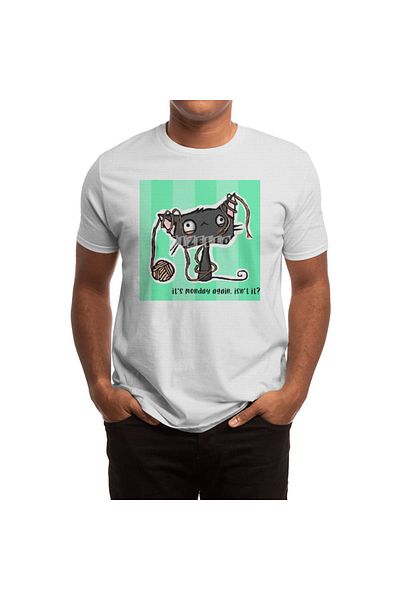 Fizello Tricou alb Spectacular To Monday, pentru bărbați și femei - unisex