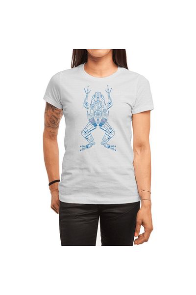 Fizello Mechanical Kırbasa - Ανδρικό και Γυναικείο Λευκό T-Shirt, Unisex