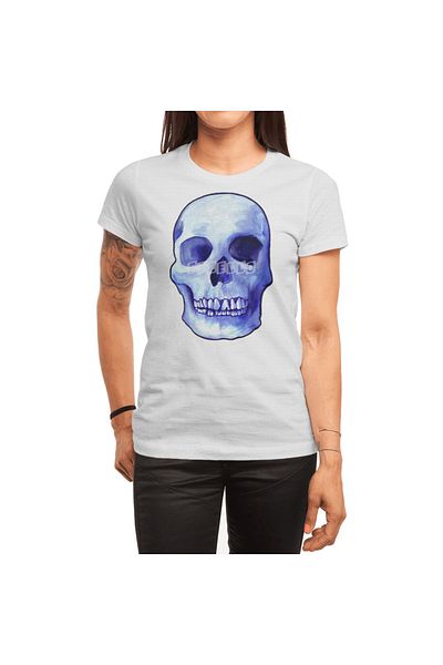 Fizello Tricou alb unisex Bones Ix