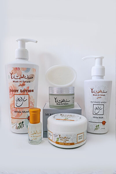 MUSK AL TAHARA كريمات الجسم الطبيعية بالمسك الأبيض