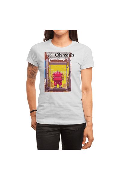 Fizello Oh Yeah... Unisex Λευκό T-Shirt