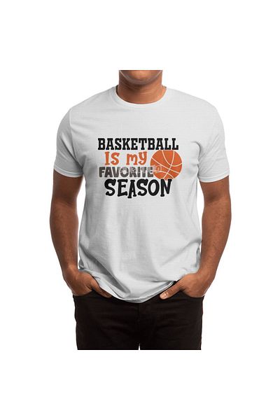 Fizello Tricou alb unisex sezon baschet