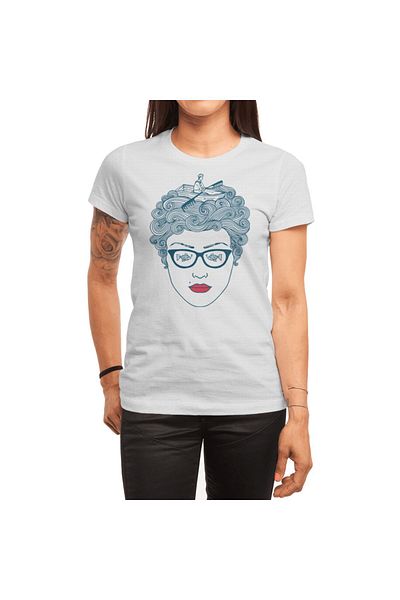 Fizello Ocean Unisex Λευκό T-shirt - Ανδρικό και γυναικείο T-shirt