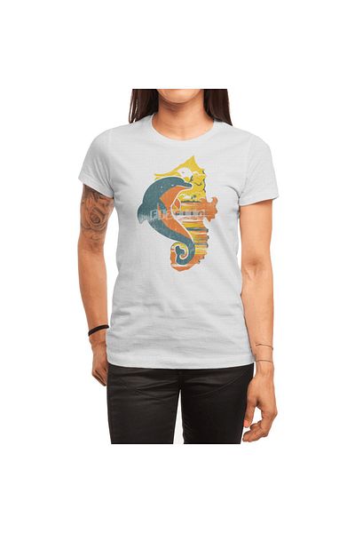 Fizello Λευκό μπλουζάκι Summer Joy Unisex