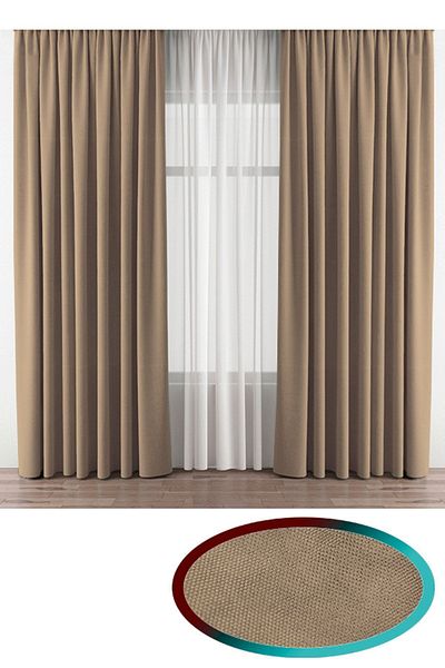 İ.D İpek Dokuma Mink Velvety Fabric Extrafor Gather 1stClass Quality Single Wing Background Curtain