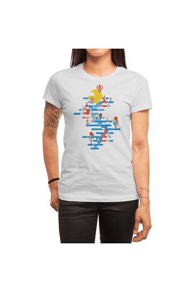 Fizello Μια όμορφη μέρα - Unisex Λευκό T-Shirt