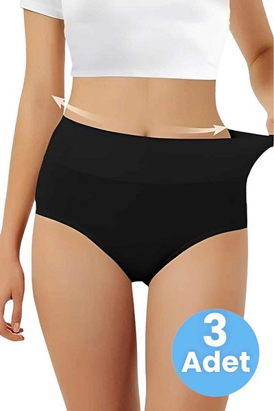 Tezzgelsin Seamless Women's Slip Panties Corset - Abdominal Recovery Set of 3