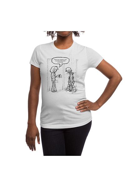 Fizello Necromania - Γυναικείο μπλουζάκι Zombie, Unisex Λευκό T-shirt, Τσάντες αγορών I Lungime