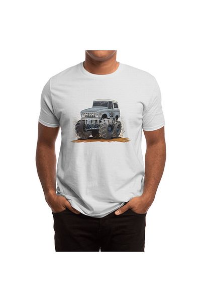 Fizello Smokey Brew Bronco Unisex Λευκό T-Shirt