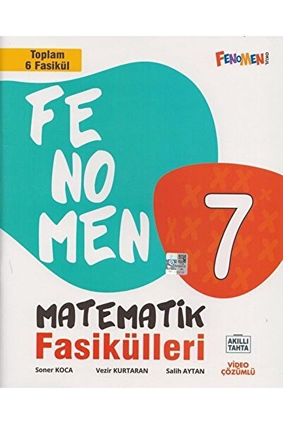 Fenomen Kitap 7. Sınıf Matematik Fenomen Fasikül Seti (6 Kitap Takım) / Kolek...