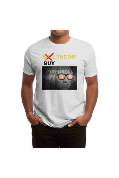 Fizello Tricou Bitcoin Crypto Enlightening pentru bărbați și femei - Tricou alb unisex