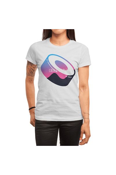 Fizello Tricou alb unisex Sushi Swap