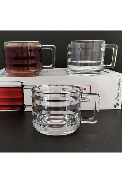 Paşabahçe 250 Cc 6 Pieces Bricks Mug - Boxed