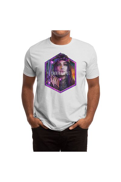 Fizello __ro__ Tricou alb pentru femei Badass - bărbați și unisex