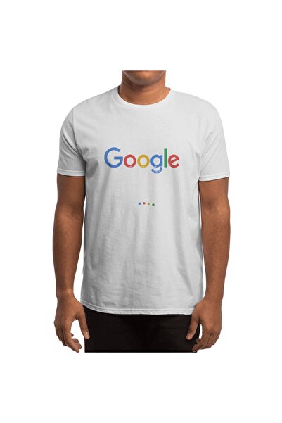 Fizello Λευκό μπλουζάκι Unisex - "Δεν χρειάζομαι Google, η γυναίκα μου ξέρει τα πάντα"