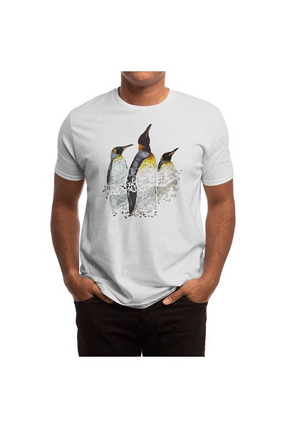 Fizello Tricou sport Pingüin Low Poly Trio