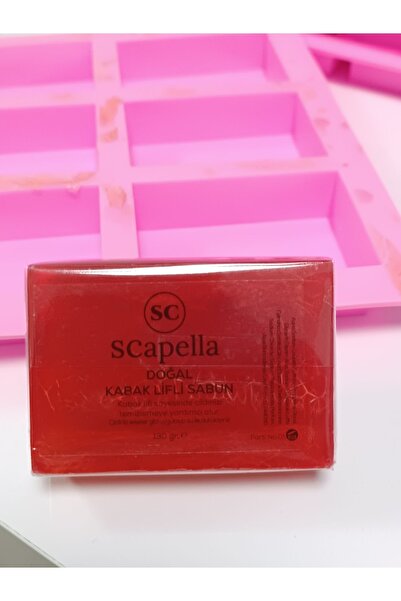 scapella Kabak Lİfli Gül Sabunu.