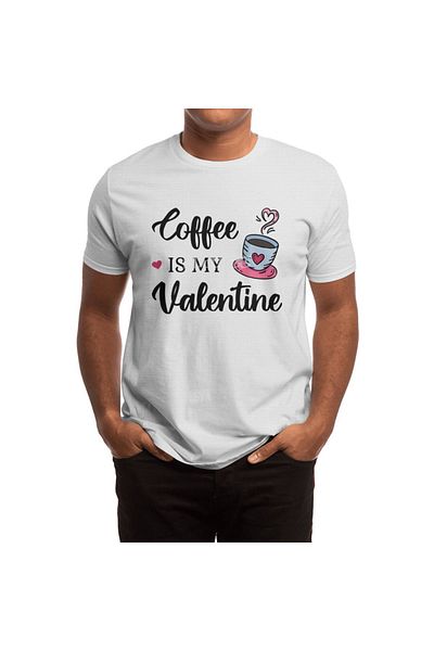 Fizello Iubitorul de cafeină III - Tricou sport Coffee Is My Valentine