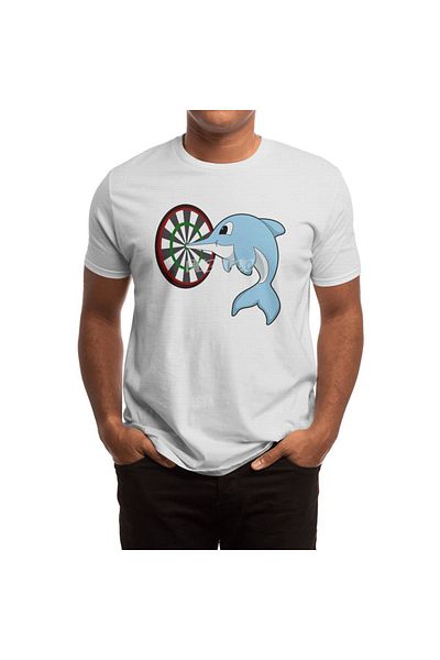 Fizello Αθλητικό μπλουζάκι Dartboard - Dolphin at Darts