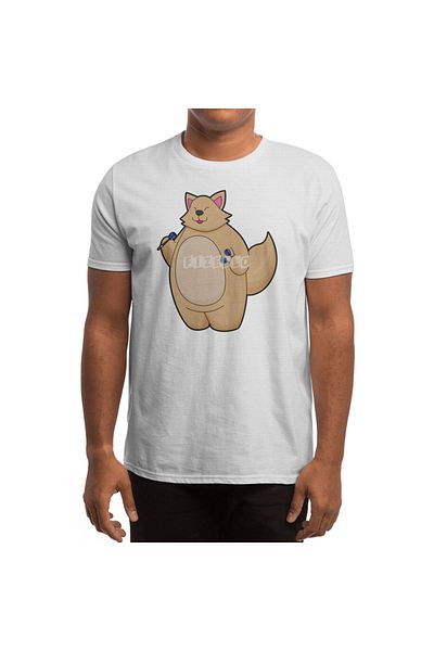 Fizello Tricou unisex White Darts Sport Cat pentru bărbați și femei - Darts Detailed