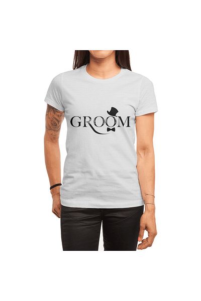 Fizello Νύμφιος, Ανδρικό T-shirt, Γυναικείο T-shirt, Unisex Λευκό T-shirt