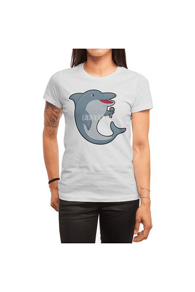 Fizello Tricou sport cu microfon cu delfin