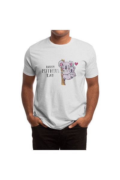 Fizello Tricou pentru bărbați și femei - Cadou alb unisex de Ziua Mamei