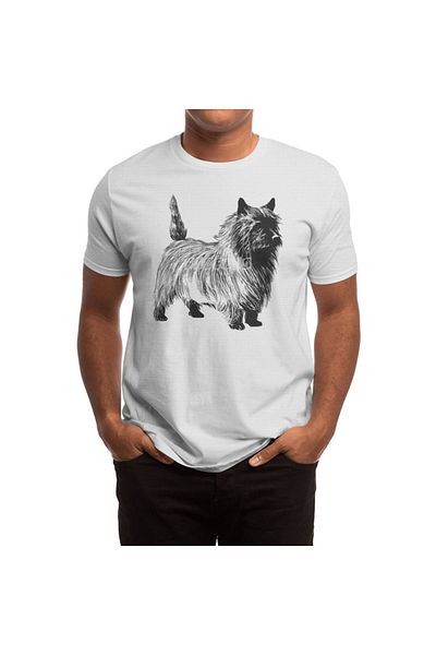 Fizello Tricou unisex White Terrier - Bărbați și Femei