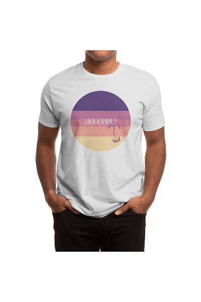 Fizello Tricou alb unisex Lone Tree Mini